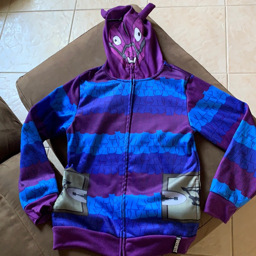 Boys hooded Fortnite jacket